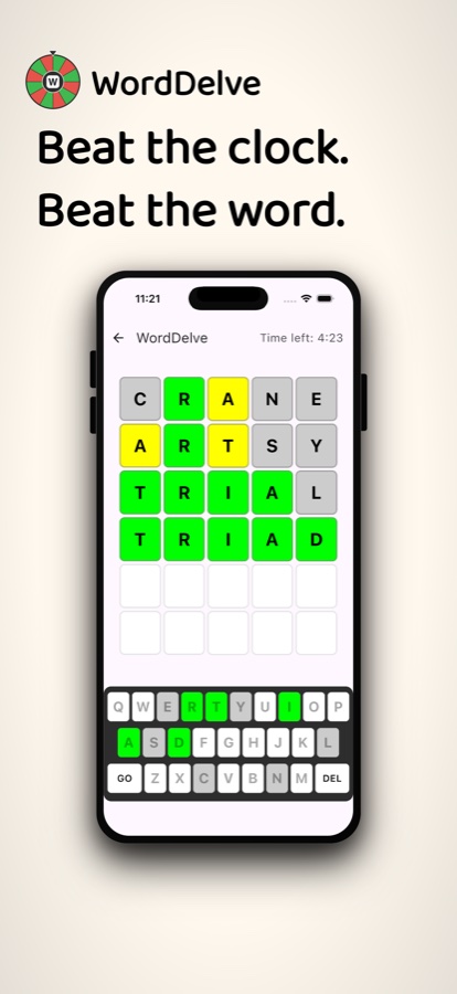 Gameplay — guess the hidden word
